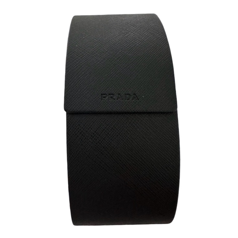 Prada Black Hard Shell Eyeglasses Sunglasses Case with Logo